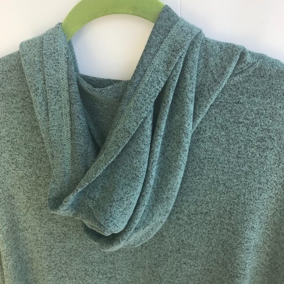 Young Fabulous & Broke Women's Plus Size Small Open Front Cardigan With Hoodie - Picture 5 of 7